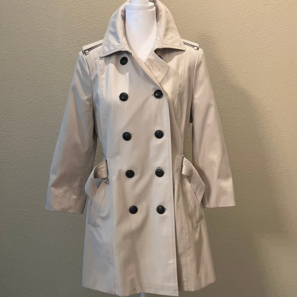 A BRAND NEW Express Khaki Trench Coat